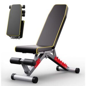 Adjustable Workout Bench Press Set for Home Gym