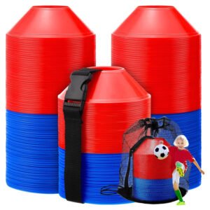 100 Pieces Mini Soccer Cones