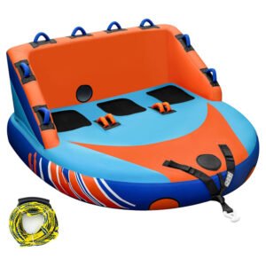Towable Tube with Dual Front and Back Tow Points