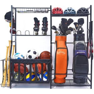Garage Sports Equipment Organizer